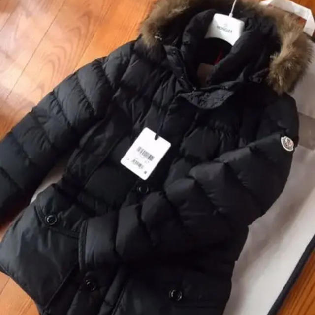 最終値下げ MONCLER 美品 黒 サイズ1 クルーニー モンクレ ダウンジャケット