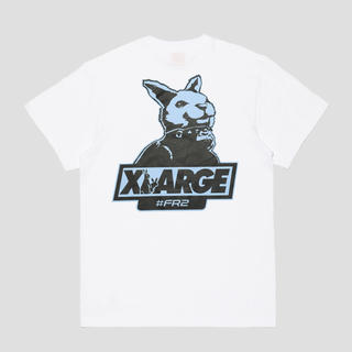 エクストララージ(XLARGE)のXLARGE FR2 Rabbit Gorilla Tee White Lサイズ(Tシャツ/カットソー(半袖/袖なし))