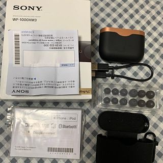 ソニー(SONY)のSONY WF-1000XM3(ストラップ/イヤホンジャック)