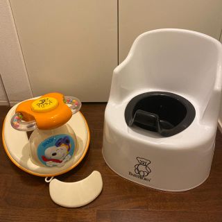 ベビービョルン(BABYBJORN)のビョルン　おまる　リッチェル　補助便座　トイレトレーニング(ベビーおまる)