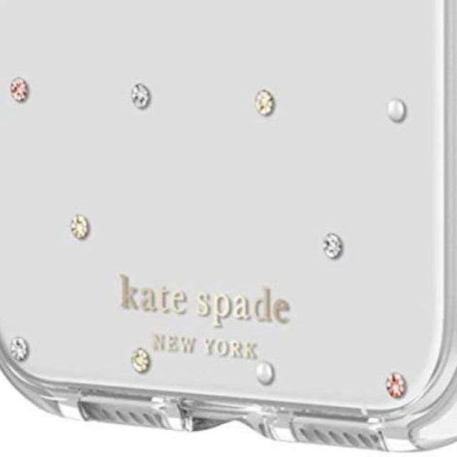 kate spade new york(ケイトスペードニューヨーク)のケイトスペード 人気のキラキラドット  iPhone11 スマホ/家電/カメラのスマホアクセサリー(iPhoneケース)の商品写真