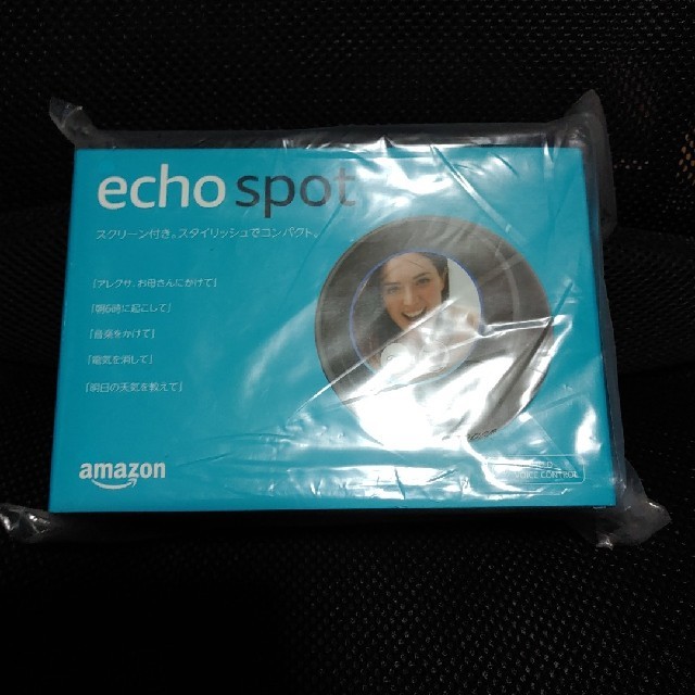ECHO(エコー)の2つセット　Amazon　echo spot　エコースポット　新品未開封 スマホ/家電/カメラのオーディオ機器(スピーカー)の商品写真