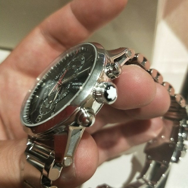 MONTBLANC(モンブラン)のモンブラン　タイムウォーカー　ツインフライ　104286 メンズの時計(腕時計(アナログ))の商品写真