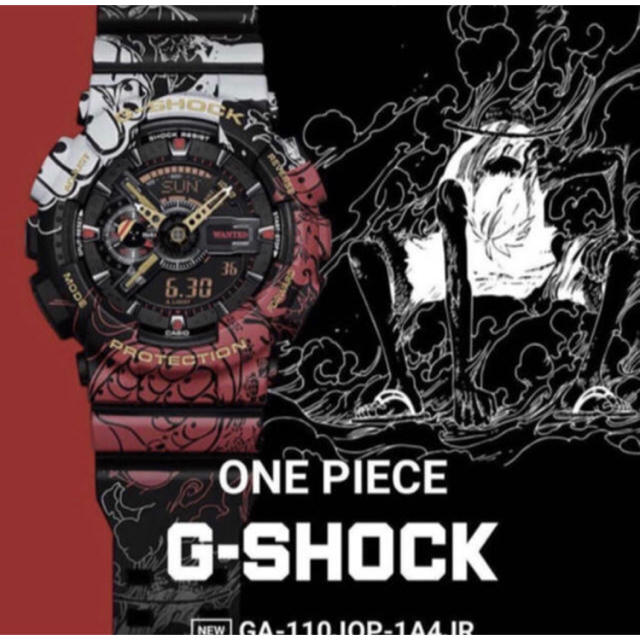 商品説明G-SHOCK ONE PIECE ワンピース GA-110JOP-1A4JR