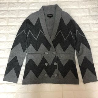 アルマーニ(Armani)の【ARMANI】ニット ジャケット 42(テーラードジャケット)