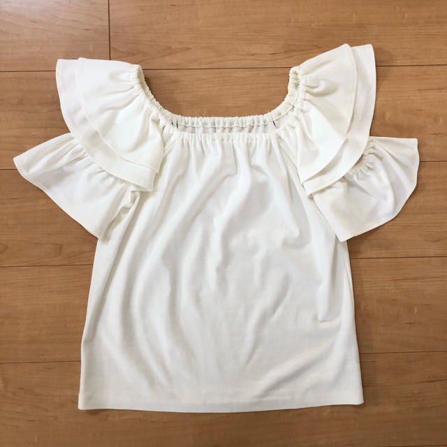 Little 'PalinkA(リトルパリンカ)のパリンカ　トップス　Tシャツ　白 レディースのトップス(カットソー(半袖/袖なし))の商品写真