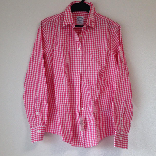 Brooks Brothers(ブルックスブラザース)のブルックスのピンクシャツ♡ レディースのトップス(シャツ/ブラウス(長袖/七分))の商品写真