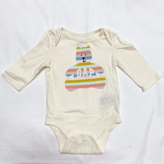 ベビーギャップ(babyGAP)の【美品】babygap ロンパース 60cm(ロンパース)