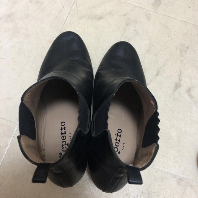 repetto(レペット)のrepettoショートブーツ サイドゴアブーツ 38 レディースの靴/シューズ(ブーティ)の商品写真