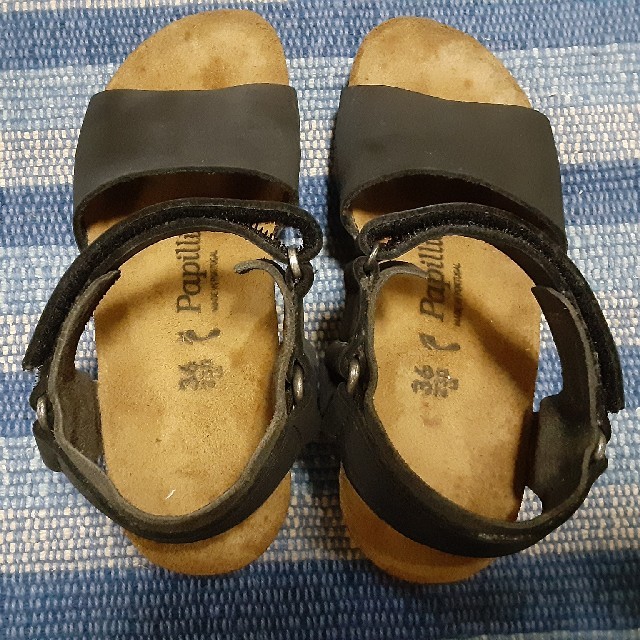 BIRKENSTOCK本革ｻﾝﾀﾞﾙ黒36