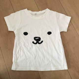 ニシマツヤ(西松屋)の西松屋　犬　動物　くま　半袖　Tシャツ　110 綿100% ユニクロ　しまむら(Tシャツ/カットソー)