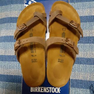 ビルケンシュトック(BIRKENSTOCK)のBIRKENSTOCK　本革ｻﾝﾀﾞﾙ　マヤリ　37(サンダル)