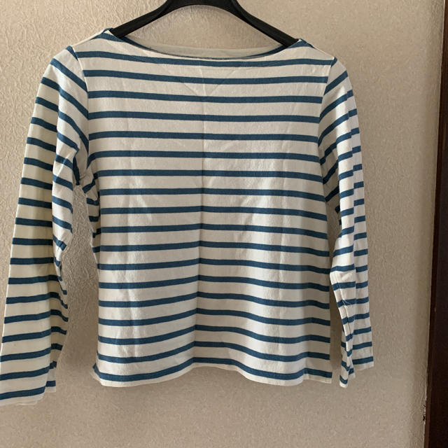 UNIQLO(ユニクロ)のUNIQLO ボーダーカットソー　長袖 レディースのトップス(カットソー(長袖/七分))の商品写真