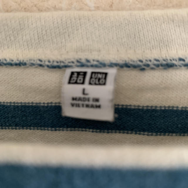 UNIQLO(ユニクロ)のUNIQLO ボーダーカットソー　長袖 レディースのトップス(カットソー(長袖/七分))の商品写真