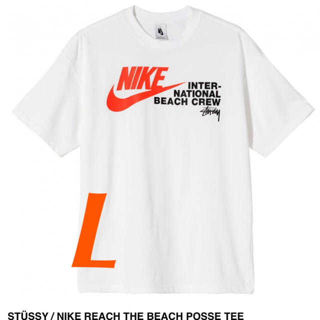 Tシャツ/カットソー(半袖/袖なし)STÜSSY NIKE REACH THE BEACH POSSE TEE