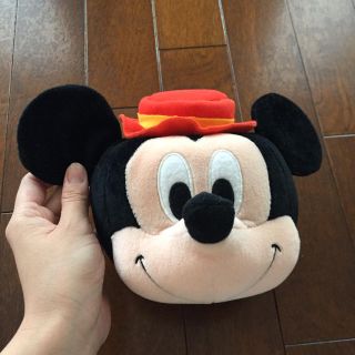 ディズニー(Disney)のミッキー 小物入れ(ぬいぐるみ)