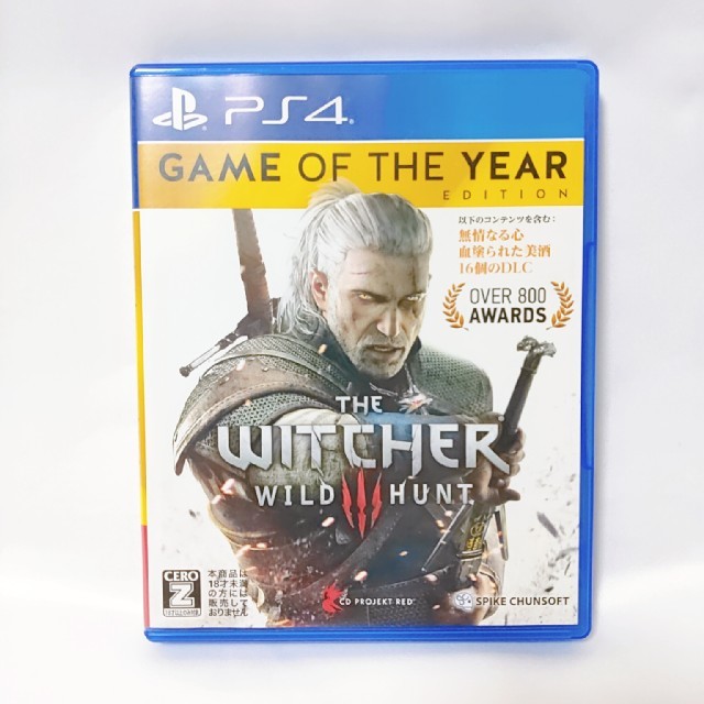 ウィッチャー3 ワイルドハント ゲームオブザイヤーエディション PS4