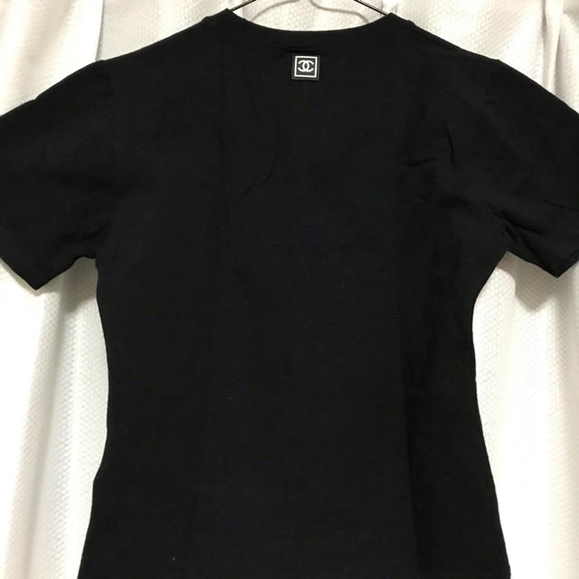CHANEL(シャネル)のCHANEL Tシャツ　カメリア レディースのトップス(Tシャツ(半袖/袖なし))の商品写真