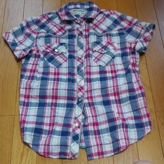 エドウィン(EDWIN)の半袖チェックシャツ(シャツ/ブラウス(半袖/袖なし))