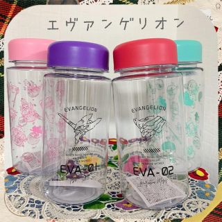 sale!新品☆エヴァンゲリオン キャンドゥ☆限定クリアボトル 4本セット(その他)