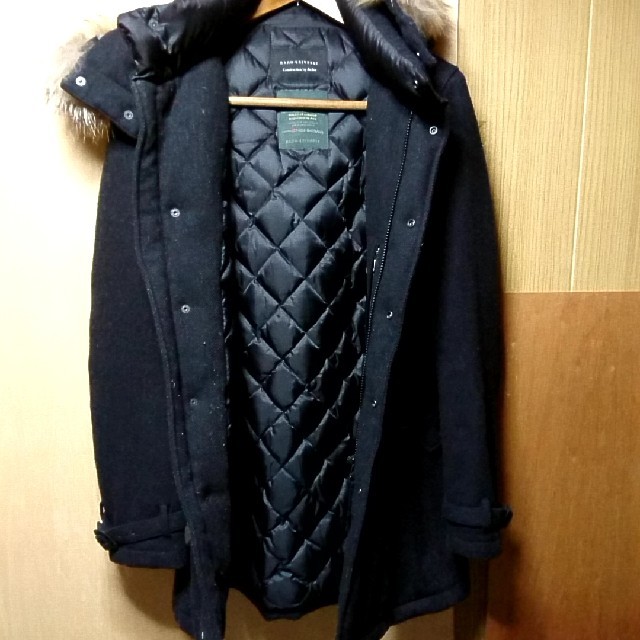 西川ダウン ナノ・ユニバース Mサイズ モッズコート ダウン コート