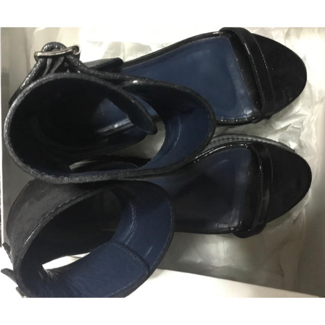sacai(サカイ)のsacai サンダル　ブラック レディースの靴/シューズ(サンダル)の商品写真
