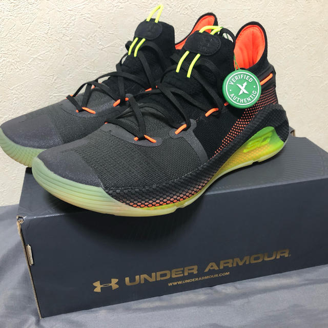 レア Curry 6  Fox theater 29cm  鑑定済み品チケット