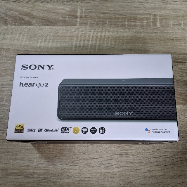 SONY(ソニー)のh.ear go 2 SRS-HG10 グレイッシュブラック スマホ/家電/カメラのオーディオ機器(スピーカー)の商品写真