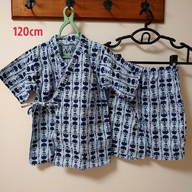 甚平 男の子 120cm キッズ/ベビー/マタニティのキッズ服男の子用(90cm~)(甚平/浴衣)の商品写真