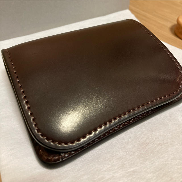 GANZO(ガンゾ)の【新品】ワイルドスワンズ  パーム　シェルコードバン　#8 メンズのファッション小物(コインケース/小銭入れ)の商品写真