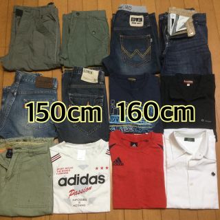 アディダス(adidas)の男の子150.160cm  adidas.GAP.EDWIN.BIGJOHN…(パンツ/スパッツ)