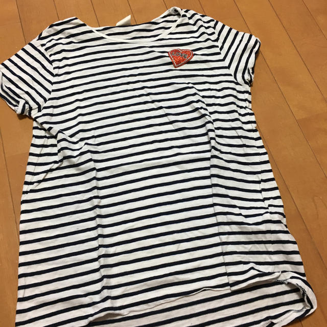 ZARA(ザラ)のＺＡＲＡ　ボーダーTシャツ　164 ⭐︎美品 キッズ/ベビー/マタニティのキッズ服女の子用(90cm~)(Tシャツ/カットソー)の商品写真