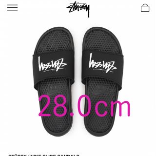 ステューシー(STUSSY)のSTÜSSY / NIKE SLIDE SANDALS ステューシー　ナイキ(サンダル)