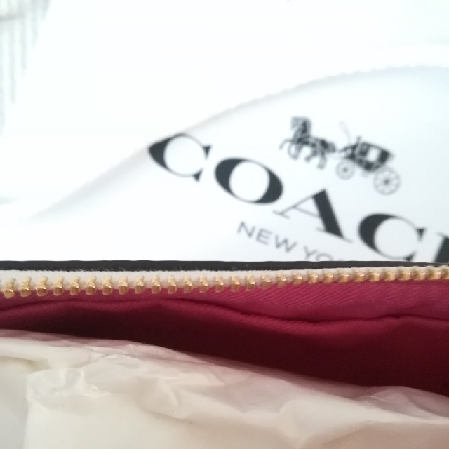 COACH ポーチ フローラル