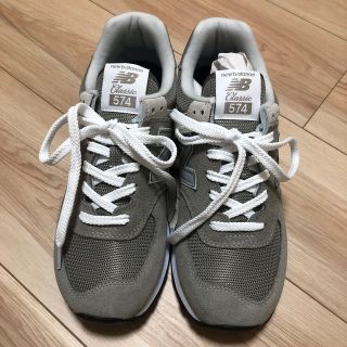 ニューバランス(New Balance)の最終お値下げ　早い者勝ち　ニューバランス  グレー　574 新品　25.5(スニーカー)