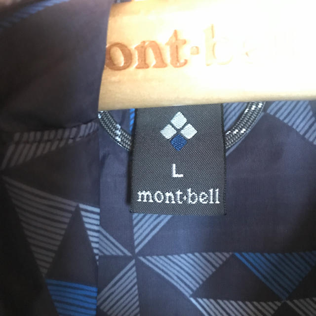 【最終値下げ】mont-bell ウインドブラスト プリントパーカー　試着のみ