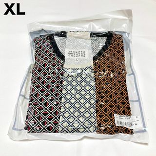 マルタンマルジェラ(Maison Martin Margiela)の新品 19SS XL マルジェラ パックT Tシャツ 総柄 8754(Tシャツ/カットソー(半袖/袖なし))