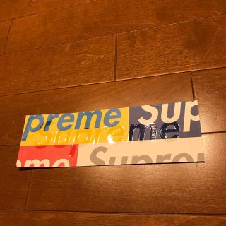 シュプリーム(Supreme)のsupremeシュプリーム ステッカーstickerボックスロゴ(ノベルティグッズ)