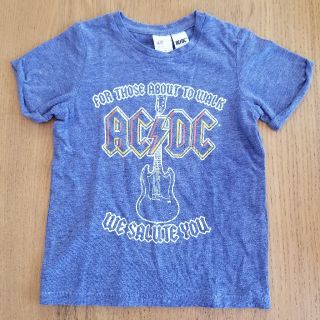 エイチアンドエイチ(H&H)の★美品【H&M】AC⚡️DCコラボ Tシャツ 80サイズ(Ｔシャツ)