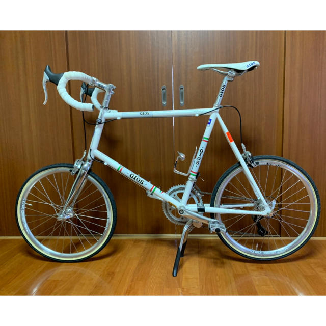 GIOS(ジオス)の期間限定値下げ中！gios アンティーコ　ミニベロ　ホワイト スポーツ/アウトドアの自転車(自転車本体)の商品写真