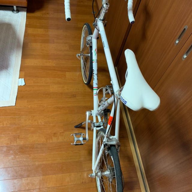 GIOS(ジオス)の期間限定値下げ中！gios アンティーコ　ミニベロ　ホワイト スポーツ/アウトドアの自転車(自転車本体)の商品写真