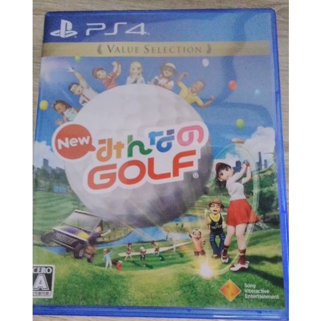 New みんなのGOLF（Value Selection） PS4 エンタメ/ホビーのゲームソフト/ゲーム機本体(家庭用ゲームソフト)の商品写真