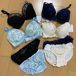 エメフィール(aimer feel)のお値下げ　ランジェノエルF65 ブラジャー ショーツ 新品(ブラ&ショーツセット)