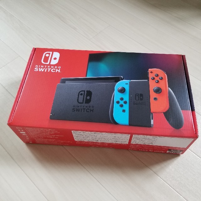 Nintendo Switch ネオンブルー/ネオンレッド 新型美品