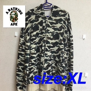 アベイシングエイプ(A BATHING APE)の★早い者勝ちSALE！★A BATHING APE カモ柄スウェット パーカー (パーカー)