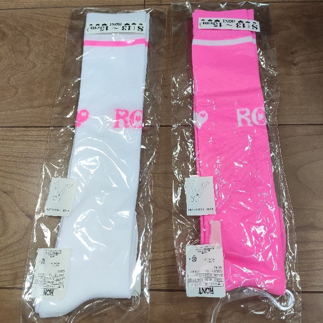 RONI(ロニィ)の新品☆RONIオーバーニーソックスくつ下 キッズ/ベビー/マタニティのこども用ファッション小物(靴下/タイツ)の商品写真