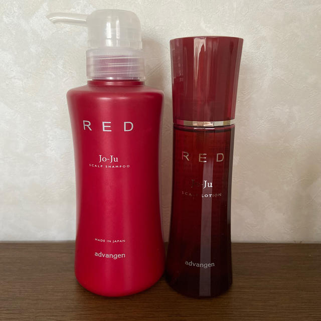 jo-ju RED スカルプローションとシャンプー