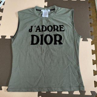 クリスチャンディオール(Christian Dior)のDIOR トップス(Tシャツ(半袖/袖なし))