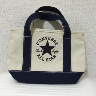 コンバース(CONVERSE)のコンバース ミニ トートバック ネイビー(トートバッグ)