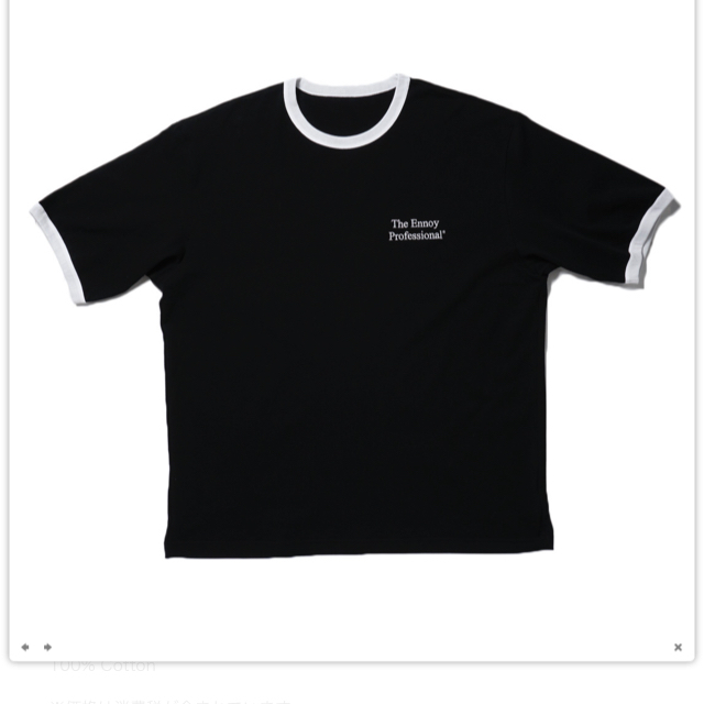 XL サイズ　ennoy RINGER TEE エンノイ